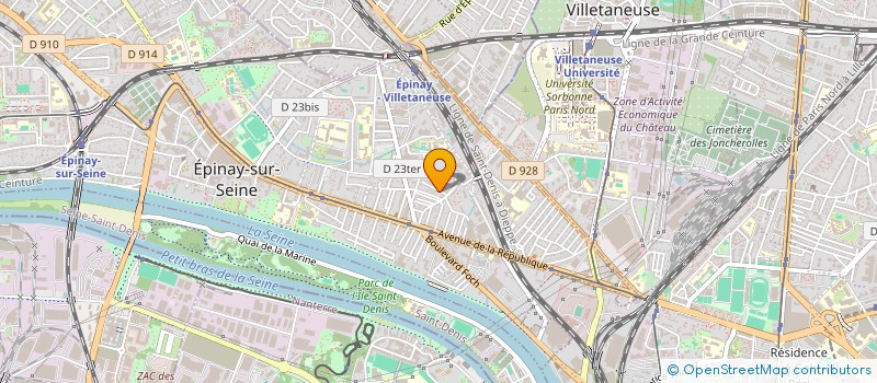 localisation de l'entreprise M.H.DRIVERS à EPINAY-SUR-SEINE