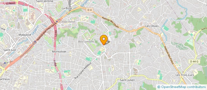 localisation de l'entreprise M.H ECHAFAUDAGE à MARSEILLE