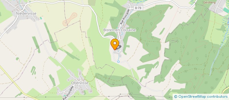 localisation de l'entreprise M H JACARANDA FLEURS  BISTEN-EN-LORRAINE