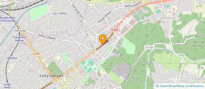 localisation de l'entreprise M.H.K à LIVRY-GARGAN