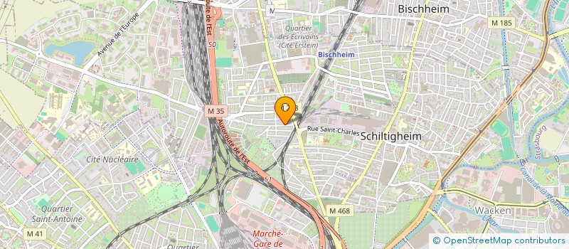 localisation de l'entreprise M.H KHAN  STRASBOURG