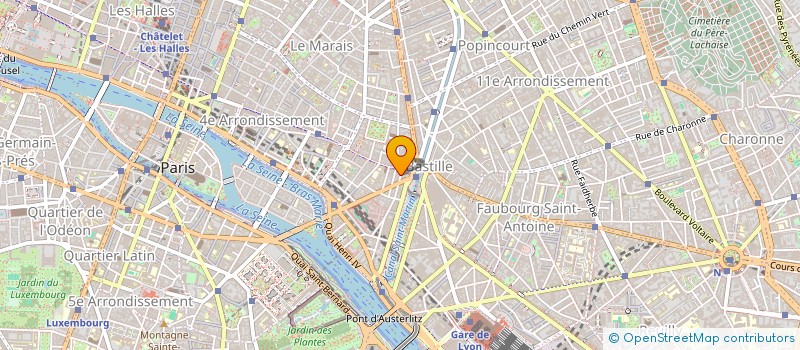 localisation de l'entreprise M.H L'AGENCE  PARIS