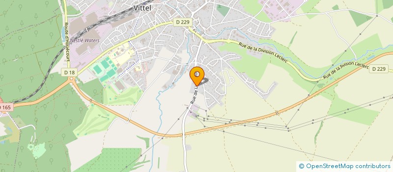 localisation de l'entreprise M.H.M.O.  VITTEL