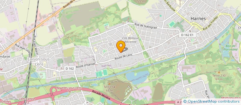 localisation de l'entreprise M.H.P. CONCEPT  HARNES