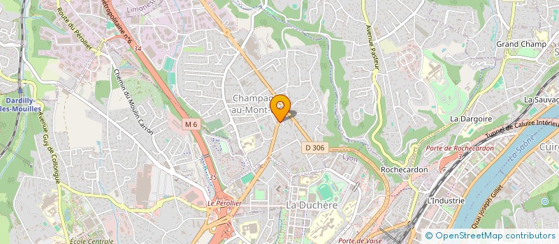 localisation de l'entreprise M.H RENOVATION  CHAMPAGNE-AU-MONT-D'OR