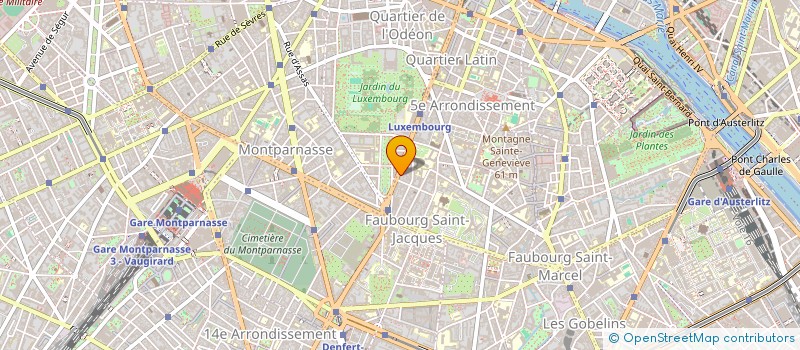 localisation de l'entreprise M H X HOUSE à PARIS