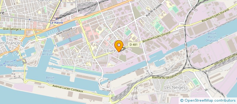 localisation de l'entreprise M'HANI RENOVATION à LE HAVRE