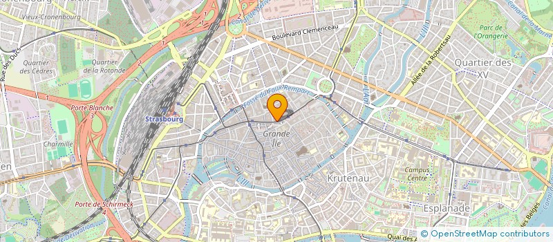 localisation de l'entreprise M. HOMMES ET MME ELZAOUK à STRASBOURG