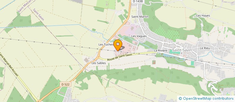 localisation de l'entreprise M-HWOOD à SAINT-SAVIN