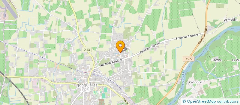 localisation de l'entreprise M I 3G  VIOLES