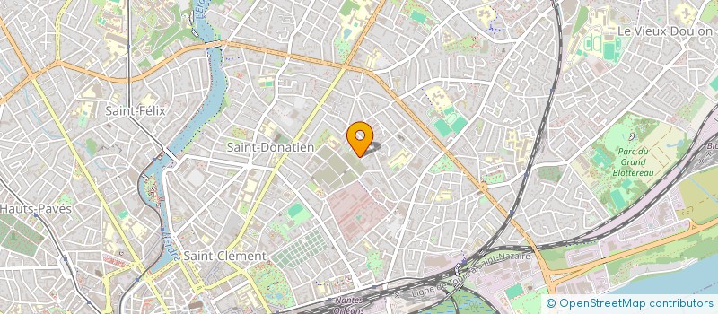 localisation de l'entreprise M.I.6  NANTES
