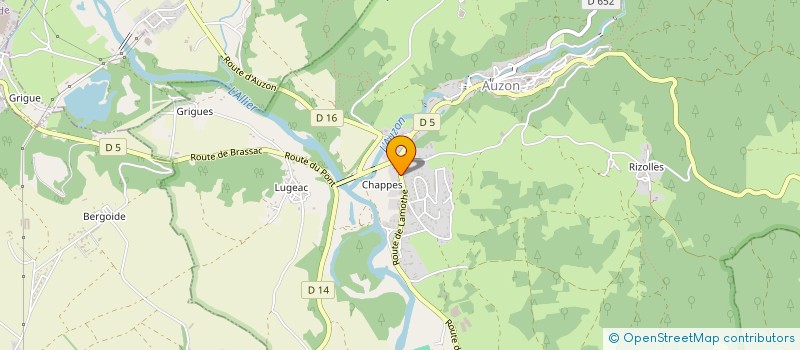 localisation de l'entreprise M@I  AUZON