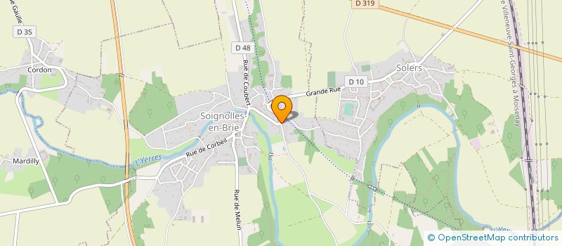 localisation de l'entreprise M.I  SOIGNOLLES-EN-BRIE