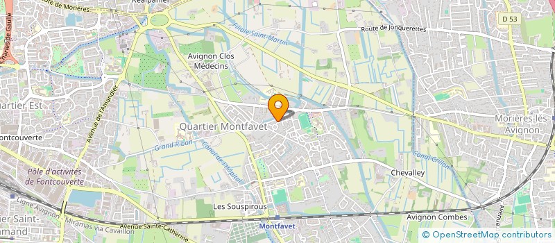 localisation de l'entreprise M.I.A  AVIGNON