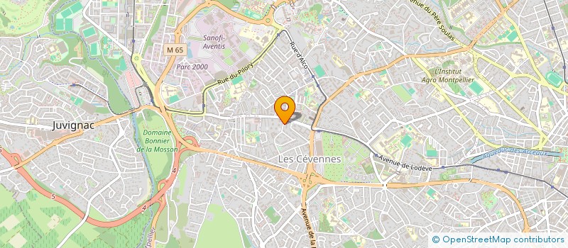 localisation de l'entreprise M.I.A ( MONTPELLIER IVOIRE ASSOCIATION ) à MONTPELLIER