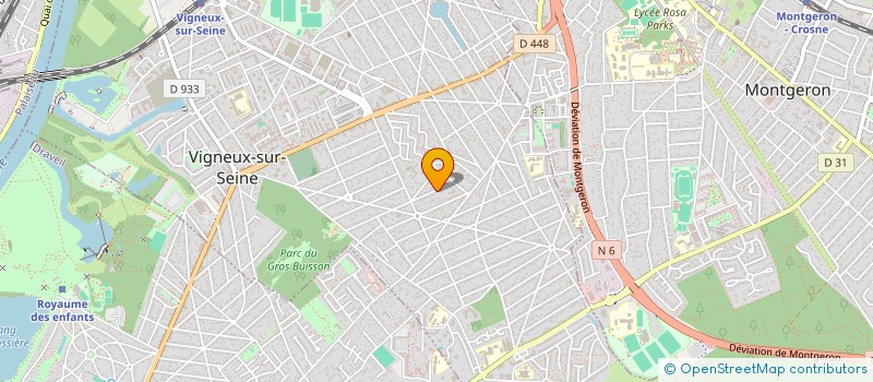 localisation de l'entreprise M.I.B CAR DRIVER à VIGNEUX-SUR-SEINE