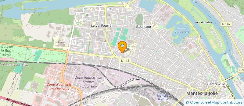 localisation de l'entreprise M.I.C.I.  BUCHELAY