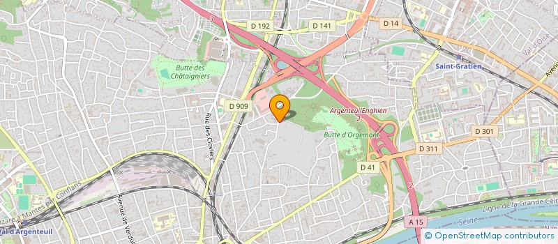 localisation de l'entreprise M.I DEVELOPPEMENTS  ARGENTEUIL