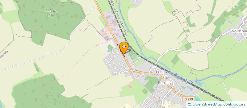 localisation de l'entreprise M&I DISTRI PIZZAS à REMILLY