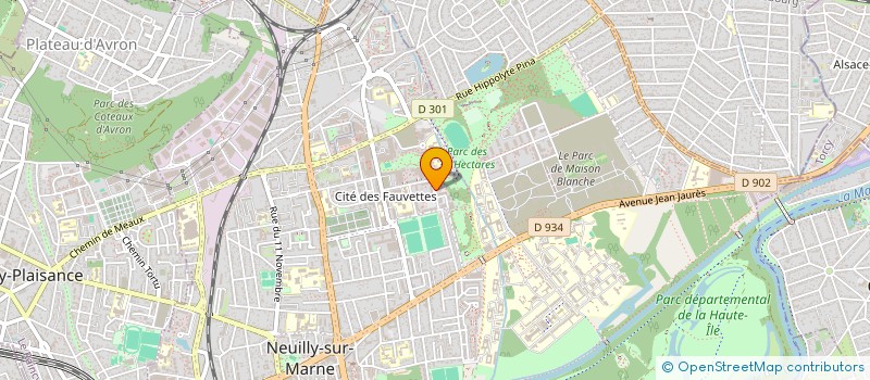localisation de l'entreprise M.I DRIVE à NEUILLY-SUR-MARNE