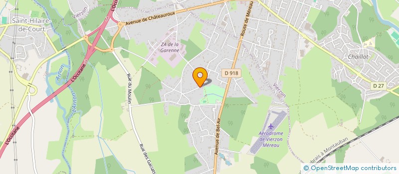 localisation de l'entreprise M.I.E.P MAINTENANCE ET INSTALLATION ELECTRIQUE ET PETROLIERE  MEREAU