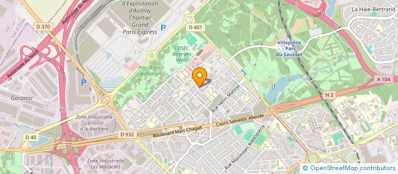 localisation de l'entreprise M.I ELEC à AULNAY-SOUS-BOIS