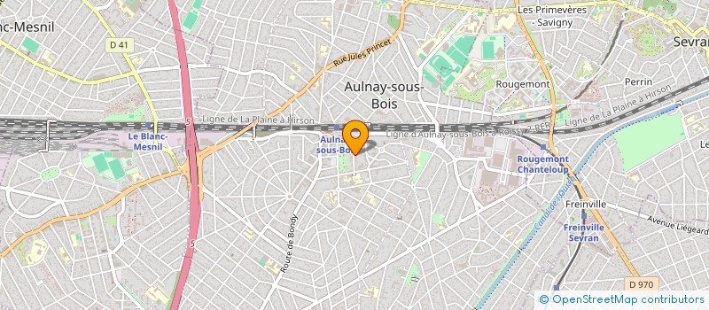 localisation de l'entreprise M.I. ESSENTIELLE  AULNAY-SOUS-BOIS