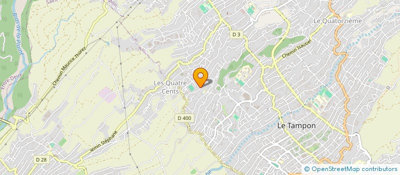 localisation de l'entreprise M.I. HOLDING  LE TAMPON