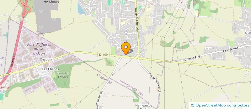 localisation de l'entreprise M&I IMMOBILIER  MIONS