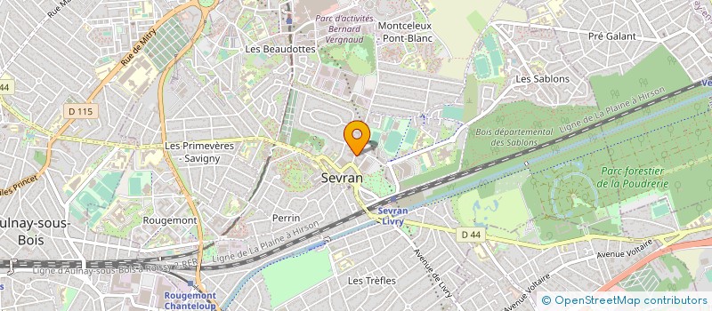localisation de l'entreprise M I K O à SEVRAN