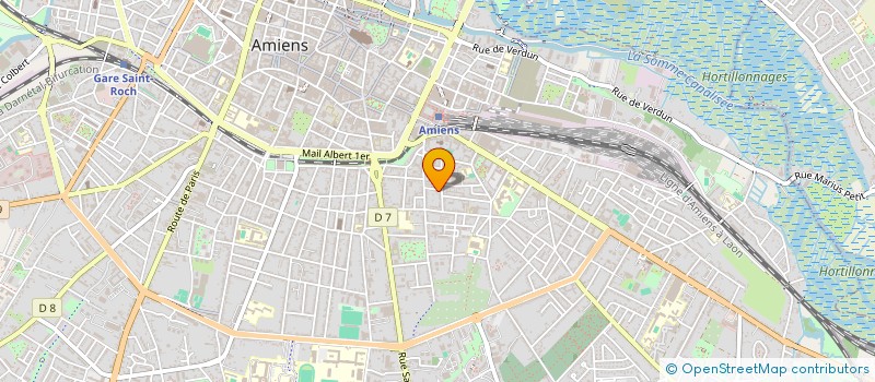localisation de l'entreprise M.I. NATALI à AMIENS