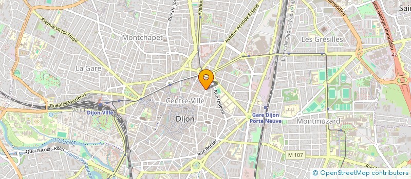 localisation de l'entreprise M.I.O. EURL à DIJON
