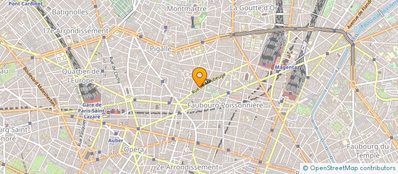 localisation de l'entreprise M.I.R. à PARIS