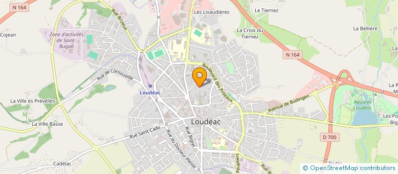localisation de l'entreprise M I R à LOUDEAC