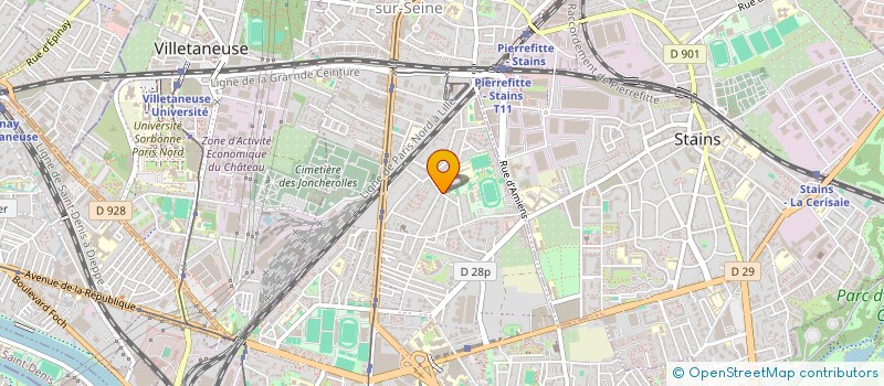 localisation de l'entreprise M I R à PIERREFITTE-SUR-SEINE
