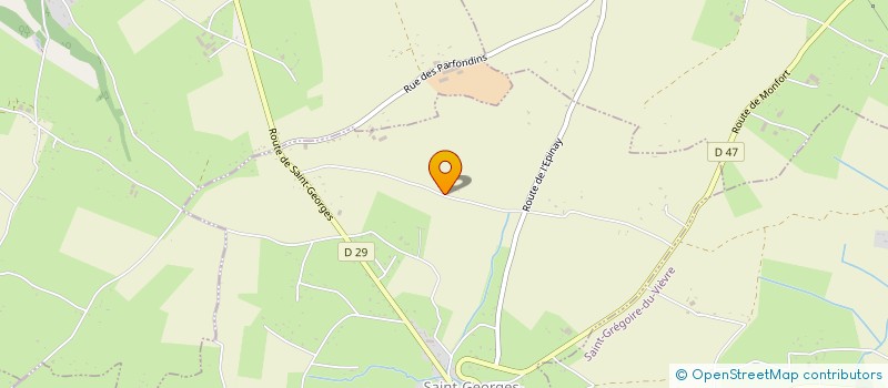 localisation de l'entreprise M.I.S. NORMANDE  SAINT-GEORGES-DU-VIEVRE