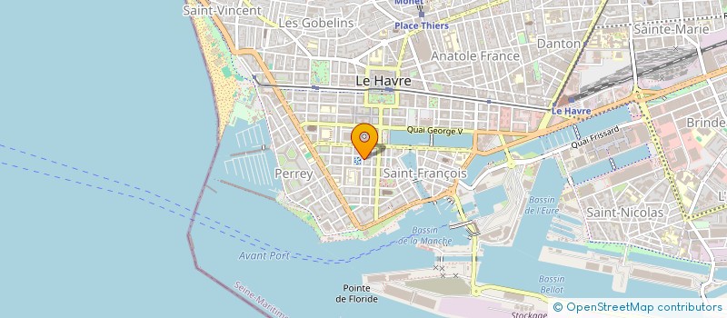 localisation de l'entreprise M I S T EN DEVELOPPE MANUTENTION INDUSTRIELLE SOUDURE TUYAUTERIE  LE HAVRE