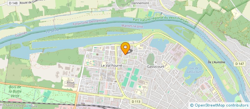 localisation de l'entreprise M.I. SOLOTOIT  MANTES-LA-JOLIE