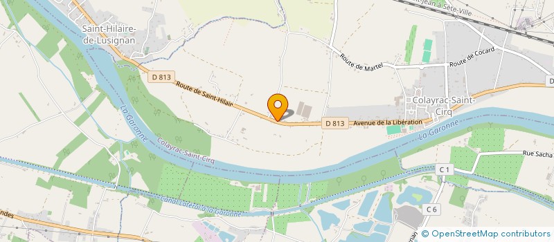 localisation de l'entreprise M&I TELECOM  COLAYRAC-SAINT-CIRQ