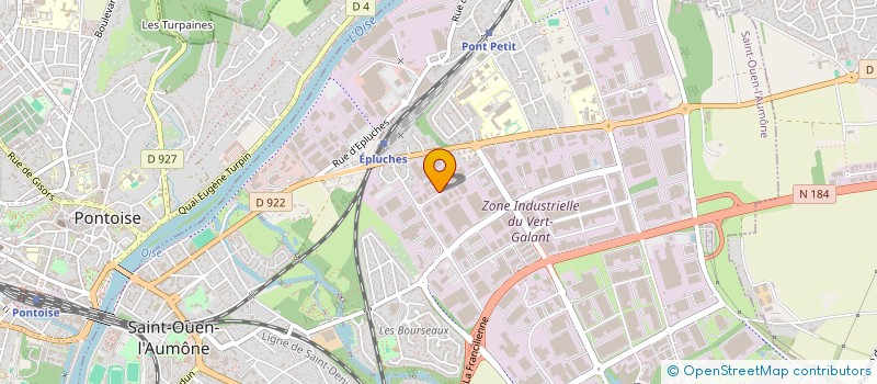 localisation de l'entreprise M.I.Z ECHAFAUDAGE à SAINT-OUEN-L'AUMONE