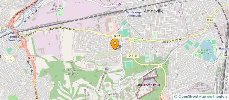 localisation de l'entreprise M'ILLE  AMNEVILLE