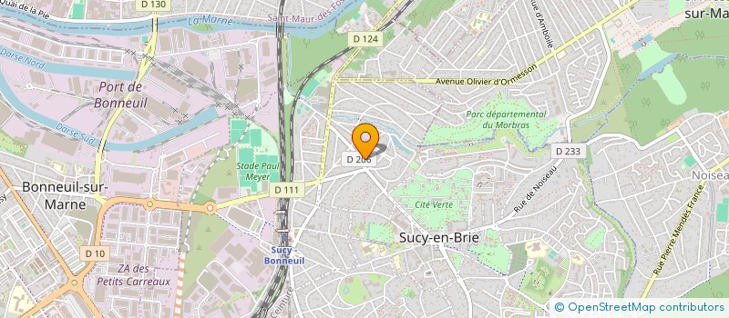 localisation de l'entreprise M.IMMO  SUCY-EN-BRIE