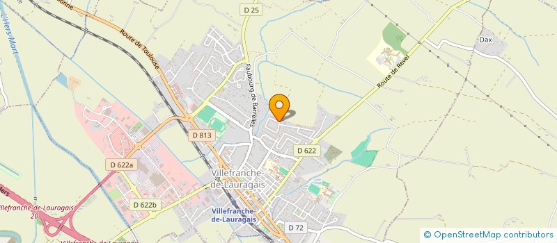 localisation de l'entreprise M.IMMO  VILLEFRANCHE-DE-LAURAGAIS