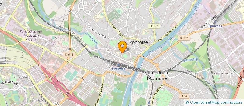 localisation de l'entreprise M IMMOBILIER à PONTOISE