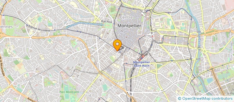 localisation de l'entreprise M INFORMATIQUE à MONTPELLIER
