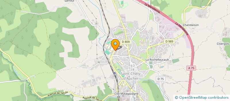 localisation de l'entreprise M INTERIEUR à SAINT-CHELY-D'APCHER