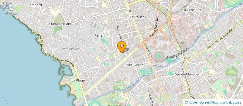 localisation de l'entreprise M INVEST à MARSEILLE