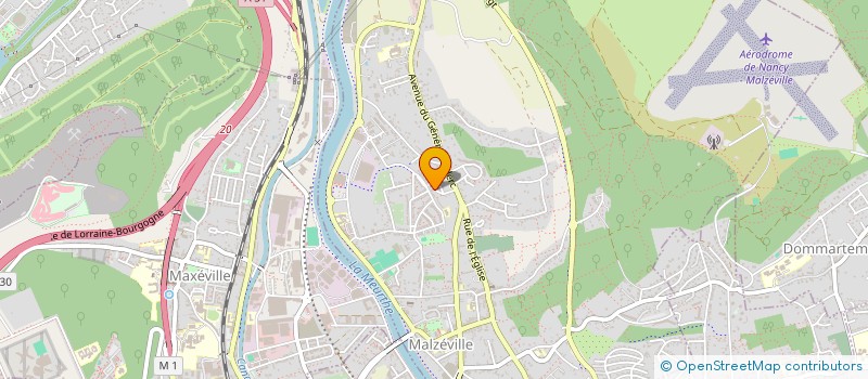 localisation de l'entreprise M'INVEST  MALZEVILLE