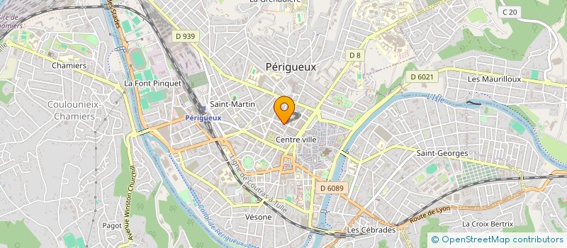 localisation de l'entreprise M-INVESTIR  PERIGUEUX