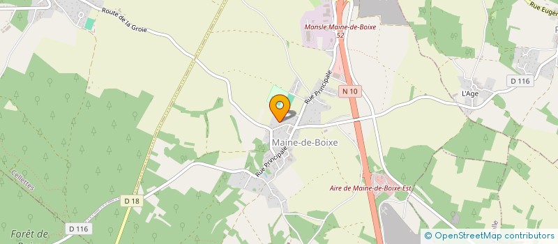 localisation de l'entreprise M.INVESTISSEMENT  MAINE-DE-BOIXE